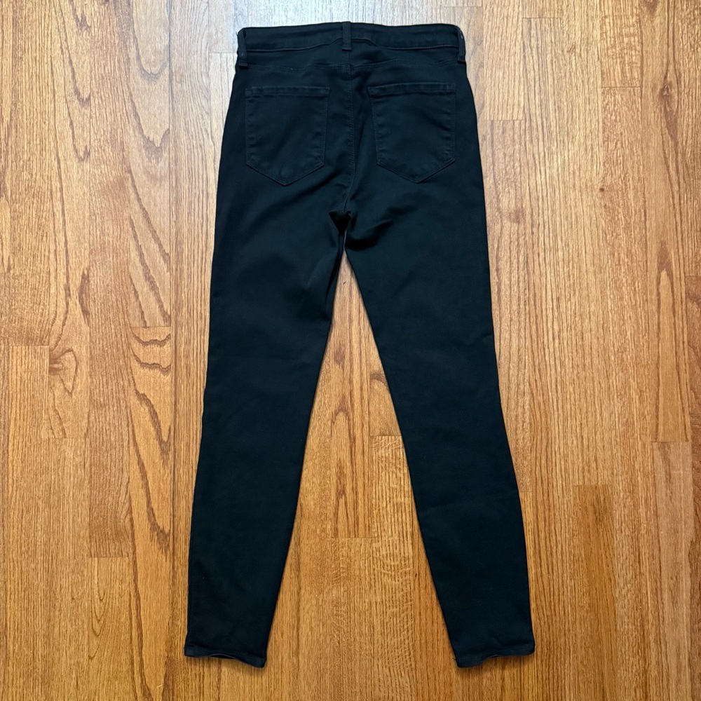 L’Agence Margot Skinny High Rise Jeans in black size 25 - Picture 8 of 15